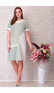 Платье Aira Style 678 олива