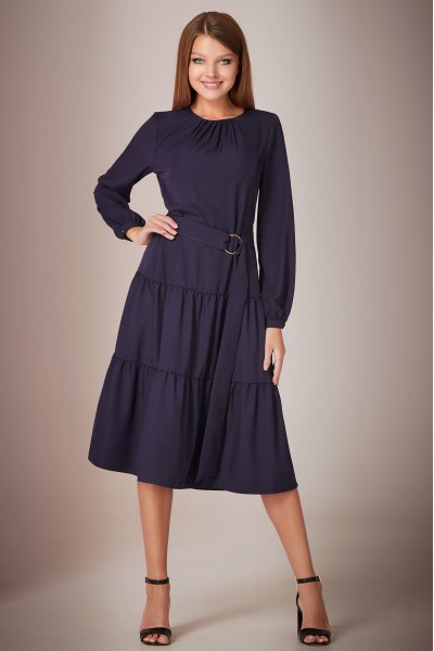 Платье Andrea Fashion AF-28 синий