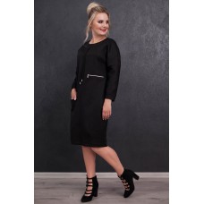 Платье Euromoda 298 черный Платье Euromoda 298 черный