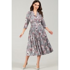 Платье Teffi style 1425 графитовый Платье Teffi style 1425 графитовый