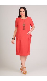 Платье Moda-Versal 1761 коралловый