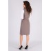 Платье Teffi style 1460 коричневые тона