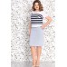 Платье Mira Fashion 4642 светлые тона