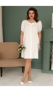 Платье BegiModa 1006 молочный