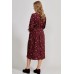 Платье Teffi style 1586 бордовый