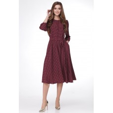 Платье Verita Moda 1154 бордо