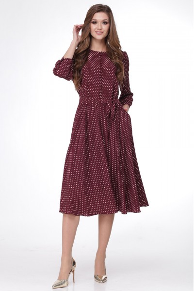 Платье Verita Moda 1154 бордо