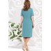 Платье Mira Fashion 4787-2 бирюзовые тона