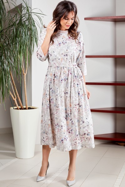 Платье Teffi style 1492 жемчужный