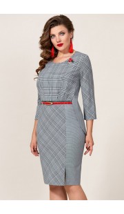 Платье Vittoria Queen 9423 серый