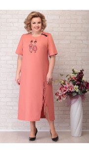 Платье Aira Style 753 персик