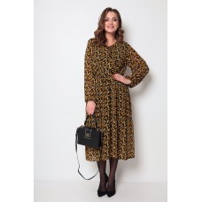 Платье Michel Chic 2061 горчичный