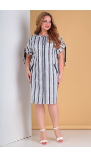 Платье Moda-Versal 2199 голубые тона