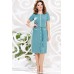 Платье Mira Fashion 4787-2 бирюзовые тона