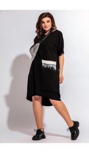 Платье BegiModa 1004 черный