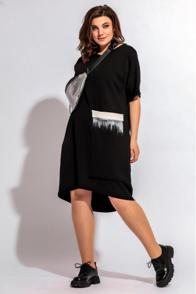 Платье BegiModa 1004 черный