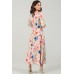Платье Teffi style 1483 бежевые тона