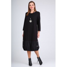 Платье Ришелье 863 черный Платье Ришелье 863 черный