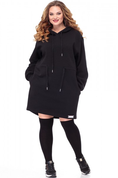Платье Anelli 765 черный