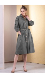 Платье Deesses 1078 хаки