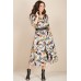Платье Teffi style 1486 зеленый-бежевый Платье Teffi style 1486 зеленый-бежевый