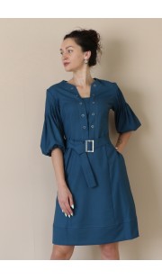Платье Juliet Style D210 бирюза