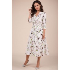 Платье Teffi style 1387 светлые тона
