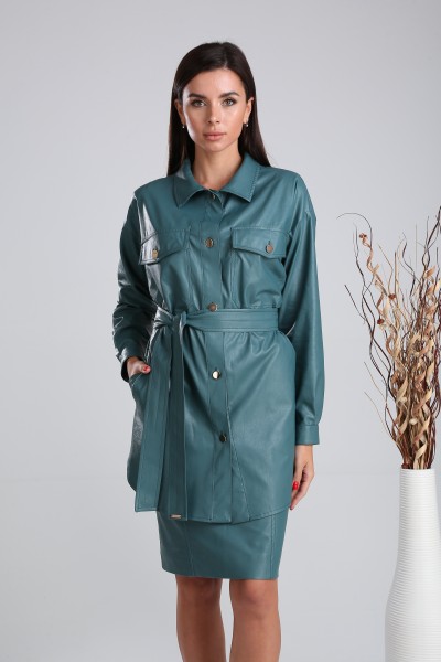 Рубашка Verita Moda 2117.2 синезелёный