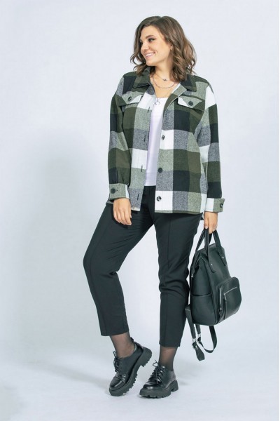 Рубашка BegiModa 4018 хаки