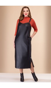 Комплект с сарафаном Elady 3673 черный с терракотовым