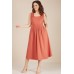 Сарафан Teffi style 1466 терракот