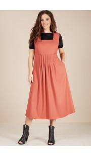 Сарафан Teffi style 1466 терракот