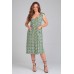 Сарафан Michel Chic 2130 зеленый + цветы Сарафан Michel Chic 2130 зеленый + цветы