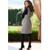 Сарафан Teffi style 1524 серые тона