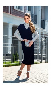 Сарафан Diva 1334-1 синий