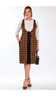 Сарафан Belinga 1209 горчица