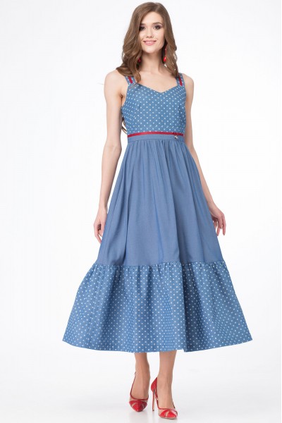 Сарафан Lady Three Stars 1811 голубой