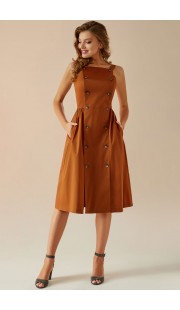 Сарафан Andrea Fashion AF-7 терракот