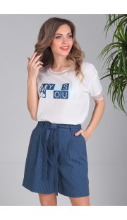 Шорты SandyNa 13754 синий