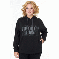 Спортивная кофта Lady Three Stars 2121 черный