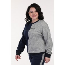 Спортивная кофта Belinga 5031 синий с серым Спортивная кофта Belinga 5031 синий с серым