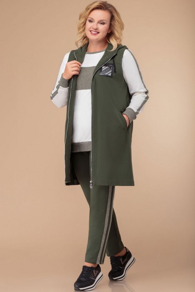 Спортивный костюм Svetlana Style 1295 хаки