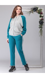 Спортивный костюм Michel Chic 1197 бирюзовые тона