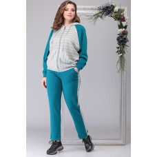 Спортивный костюм Michel Chic 1197 бирюзовые тона