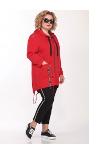 Спортивный костюм Lady Secret 2642 красный с черным
