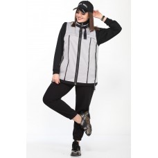 Спортивный костюм Lady Secret 2743 серый с черным Спортивный костюм Lady Secret 2743 серый с черным
