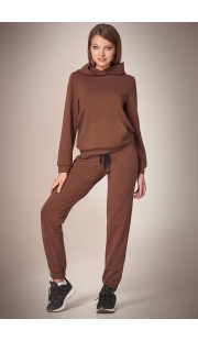 Спортивный костюм Andrea Fashion AF-59 шоколад