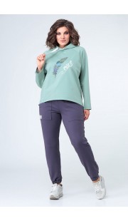 Спортивный костюм Danaida 2054 бирюзово-фиолетовые тона