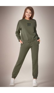 Спортивный костюм Andrea Fashion AF-61 хаки