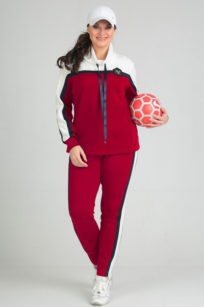 Спортивный костюм Anastasia Mak 579 красный
